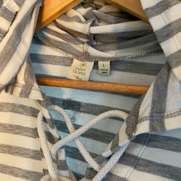 Saint-Tropez, stripped Tunic, size large - Picture 2 of 3